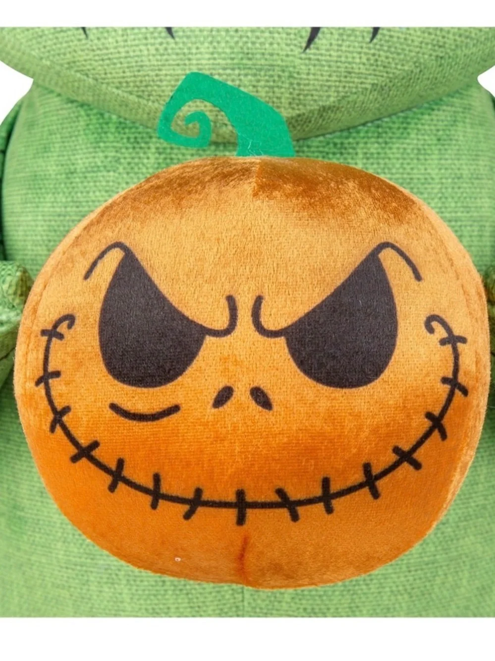 Halloween porch greeter Oogie Boogie w/ jack pumpkin head